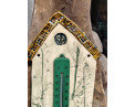 Keramický teplomer domček Keramický teplomer domček