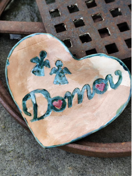 Keramická miska DOMOV Keramická miska DOMOV